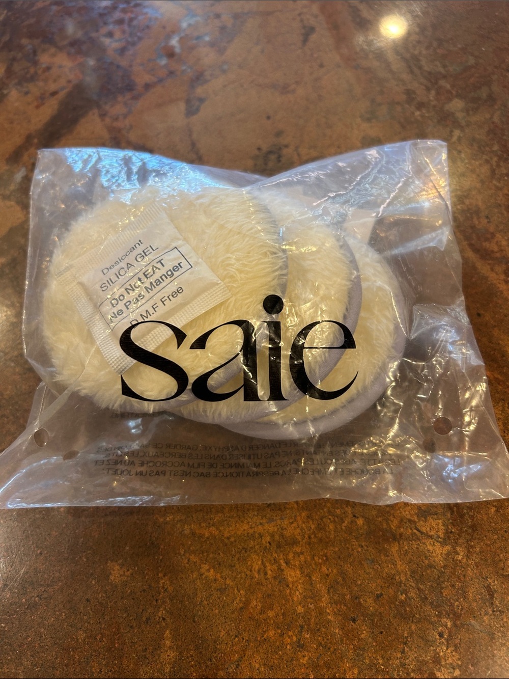 Saie 3 Reusable Makeup Removal Rounds